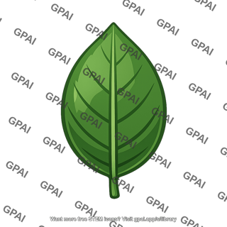 Leaf waxy glossy