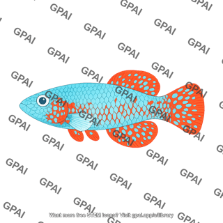 Turquoise killifish nothobranchius furzeri male klara