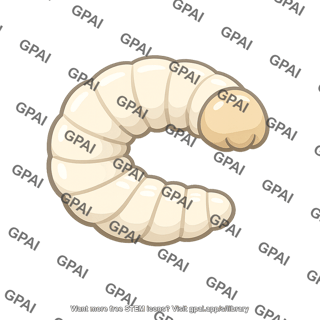 Bee larva