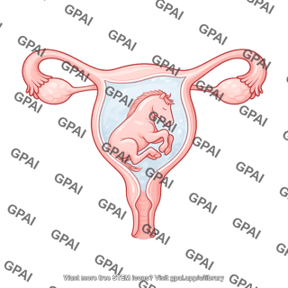 Horse uterus 807