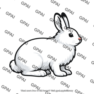 Snowshoe hare winter