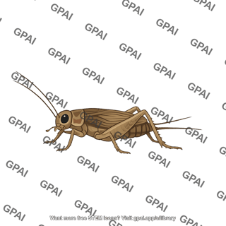 House cricket acheta domesticus