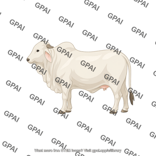 Cow bos indicus