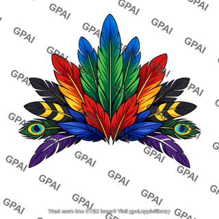 Plumage showy