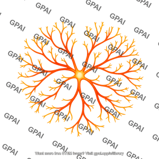Retinal vasculature intermediate mouse top view