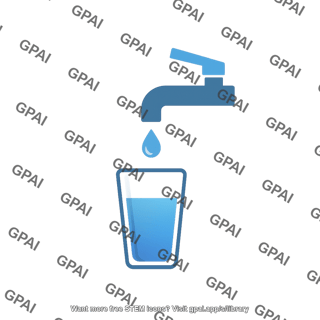 Drinking water symbol