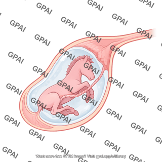 Horse in utero 136