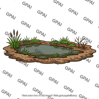 Marshy swamp patch