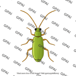 Northern corn rootworm adult