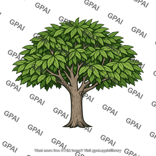 Deciduous tree