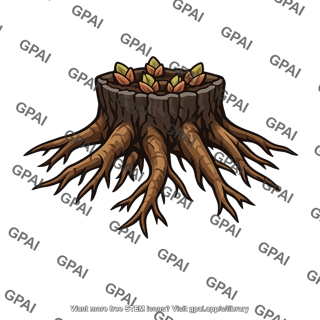Plant root crown fire resistant