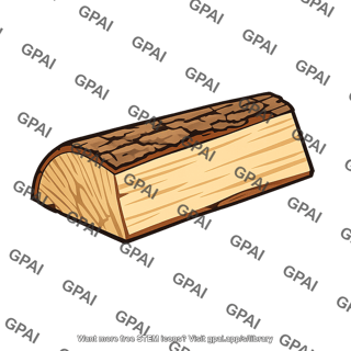 Fuelwood log