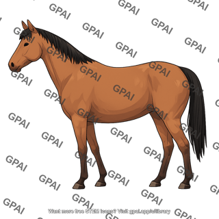 Horse with ppid