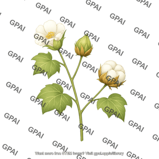 Cotton plant branch development
