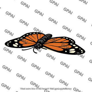 Dead butterfly