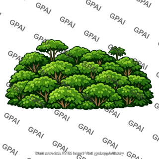 Tropical forest patch