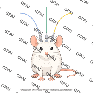 Mouse anterior with optrodes
