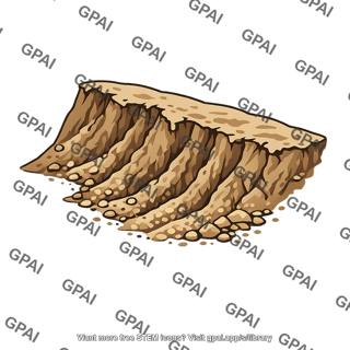 Natural erosion