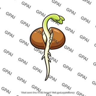 Seedling germinating