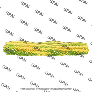 Temperate grassland landscape