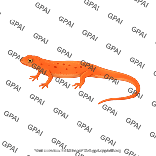 Eastern newt notophthalmus viridescens