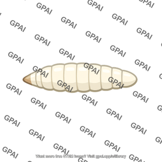 Fruit fly larva