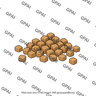 Fish feed pellets editable
