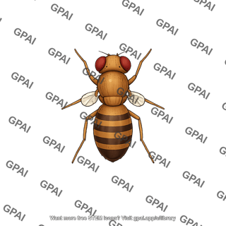 Drosophila dorsal male vestigial wings