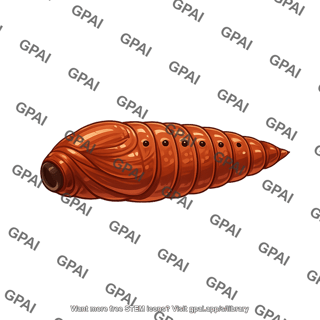 Egyptian cotton leafworm spodoptera littoralis pupa