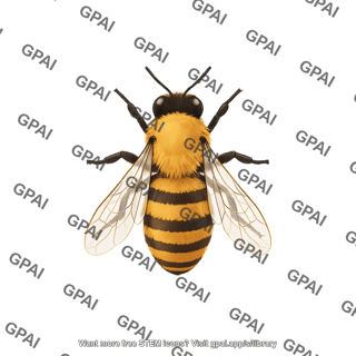 Honey bee western apis mellifera drone dorsal