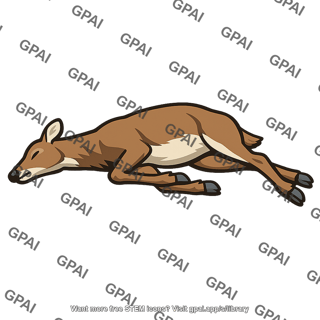 Deer carcass