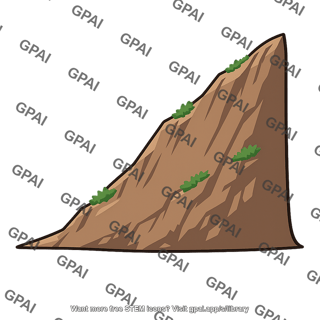 Steep slope