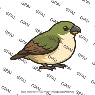 Fruit eating bird