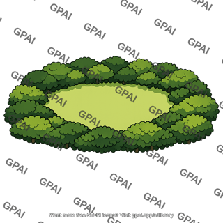 Forest gap isolated