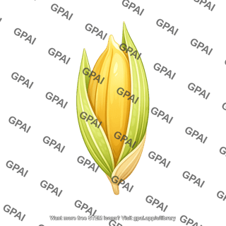 Rice grain with husk