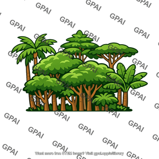 Tropical forest community