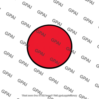 Red circle marker