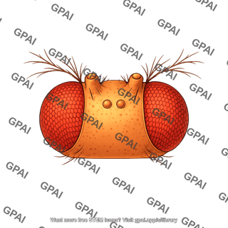 Drosophila head dorsoposterior head