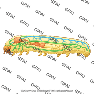 Egyptian cotton leafworm spodoptera littoralis larva 353