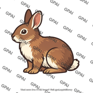 Brown rabbit