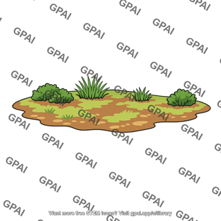 Isolated habitat patch