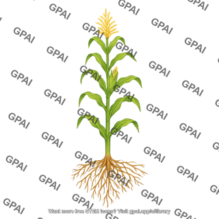 Corn vt with roots
