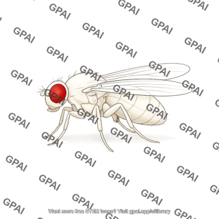 Drosophila lateral male white body