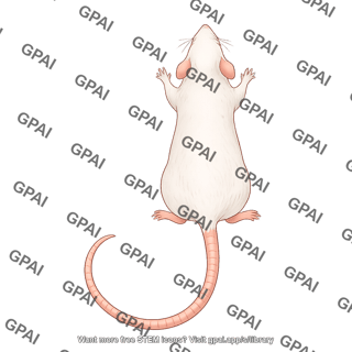 Rat dorsal curved tail