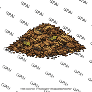 Organic debris