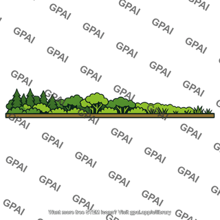Life zone vegetation belt