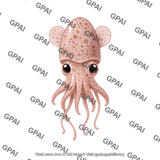 Hawaiian bobtail squid euprymna scolopes