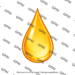 Essential oil droplet