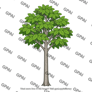 Deciduous tree