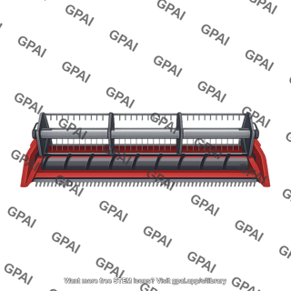 Combine harvester grain header
